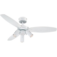 Westinghouse Jet Plus 105 cm Deckenventilator weiß mit Licht