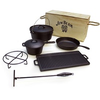 Jim Beam BBQ BBQ Topf-Set (9-tlg.)
