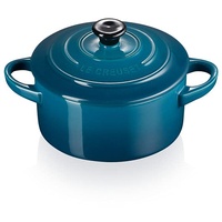 Le Creuset Mini Cocotte 10 cm deep teal