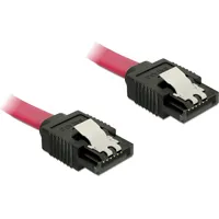 DeLock SATA Kabel ge/ge 0.5m rot