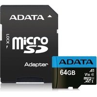 A-Data microSDXC Premier 64GB Class 10 UHS-I V10 +