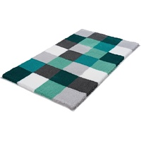 KLEINE WOLKE Caro 70 x 120 cm petrol