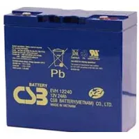 CSB Battery EVH12240 Bleiakku 1 St.