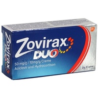 GlaxoSmithKline Zovirax Duo 50 mg/g / 10 mg/g