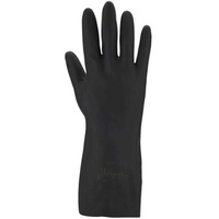 ASATEX Chemiehandschuh Gr.8 schwarz EN 388,EN 374 Kat.III