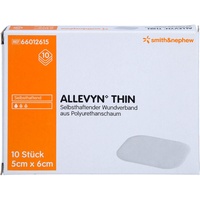 Avitamed GmbH Allevyn Thin 5x6 cm dünne Wundauflage