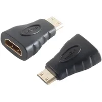 Goobay HDMI-Adapter HDMI A-Buchse - HDMI C(Mini) Stecker