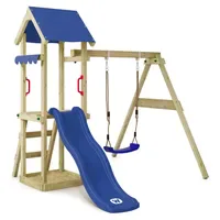 Wickey Spielturm TinyWave blau