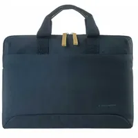 Tucano Smilza, schlanke Laptoptasche für 15.6/16 Zoll, dunkelblau