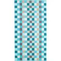 CAWÖ Unique Karo 942 Duschtuch 70 x 140 cm