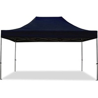 TOOLPORT Faltpavillon 3,00 x 4,50 m schwarz (582550)