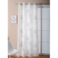 Kutti Vorhang »Belinda«, (1 St.), Gardine, halbtransparent, Ausbrenner, bedruckt,
