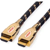 Roline GOLD HDMI Ultra HD Kabel mit Ethernet, ST/ST,