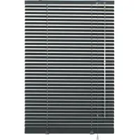 GARDINIA Aluminium-Jalousie 25 mm 120 x 175 cm schiefer