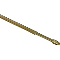 GARDINIA Vitragestange 1-läufig 100-160cm gold