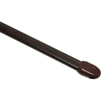 GARDINIA Vitragestange Ø 11 mm 100 cm braun
