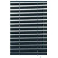 GARDINIA Aluminium-Jalousie 25 mm 140 x 175 cm schiefer