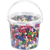 KnorrPrandell Holzperlen Bastelperlen 2,5 Liter