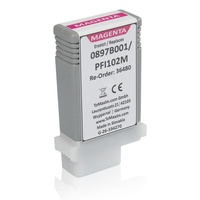 Kompatible Ware kompatibel zu Canon PFI-102M magenta