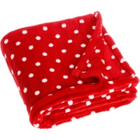 Playshoes Baby Fleece-Decke Kuscheldecke Punkte, 75x100cm/29.5 Inch x 39.4