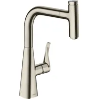 Hansgrohe Metris Select M71 240 1jet sBox edelstahl finish