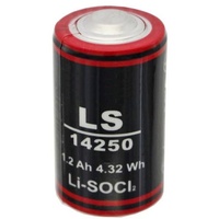 AccuCell ER14250 Lithium Batterie 1/2 AA 3,6 Volt 1200mAh