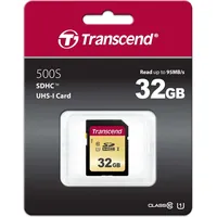 Transcend SDHC 32GB Class 10 500S UHS-I
