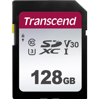 Transcend SDC300S SDXC UHS-I Class 10 U1 V10 128