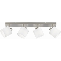 Trio Reality Strahler Tommy 4-flammig Nickel matt