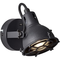 Brilliant LED Wandspot schwarz korund schwarz