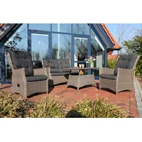 Destiny Loungegruppe CASA Relax 2x Sessel, 1x Sofa, 1x