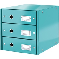 Leitz Schubladenbox Click & Store eisblau 6048-00-51, DIN A4