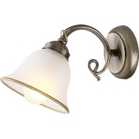 GLOBO Wandleuchte Altmessing