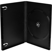 MediaRange DVD Leerbox Single 50 Pack schwarz