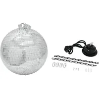 Eurolite Discokugel-Set mit Motor 40 cm Mehrfarbig