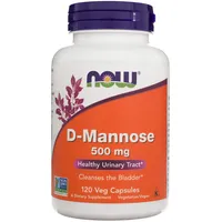 NOW Foods D-Mannose 500 mg Kapseln 120 St.