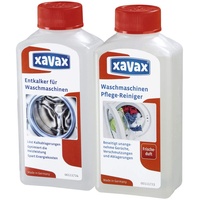 Xavax Waschmaschinen Pflege Set Entkalker + Reiniger 2 x