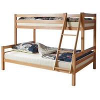 TICAA Etagenbett Maxim 140 x 200 cm Buche massiv