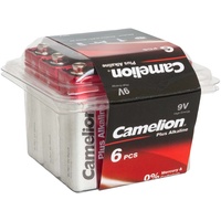 Camelion Plus Alkaline 9V-Block, 6er-Pack (6LF22-PB6)