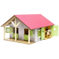 Kids Globe Farming Pferdestall 1:24 mit 2 Boxen und