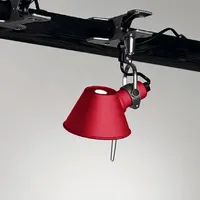 Artemide Tolomeo Micro Pinza metal red