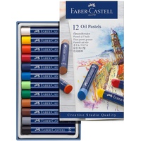 Faber-Castell Pastell Ölkreide farbsortiert 12 St.