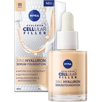 NIVEA Cellular 3IN1 Hyalurron Serum Foundation Hell LSF 15