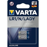 Varta Batterie Alkaline LR1 N Lady (N)-Batterie Alkali-Mangan 850