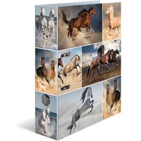 Herma Ordner 2-Ring mit Motiv, 70mm, A4, Animals Pferde