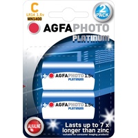 AgfaPhoto 110-802626 Haushaltsbatterie Einwegbatterie C LR14 1.5V Power, Retail