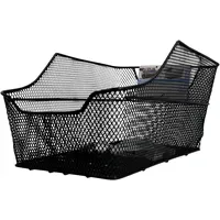 Fischer Fahrradkorb Gepäckträgerkorb Schultasche schwarz