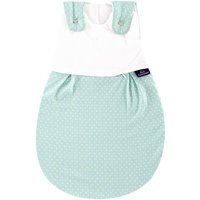 Träumeland S0100302 Außenschlafsack Pünktchen mint, Größe 50/56, mehrfarbig