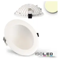 ISOLED LED Downlight LUNA 12W indirektes Licht, weiß, warmweiß