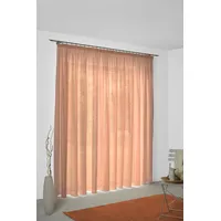 Wirth Sunday Vorhang Kräuselband 142 x 145 cm terrakotta